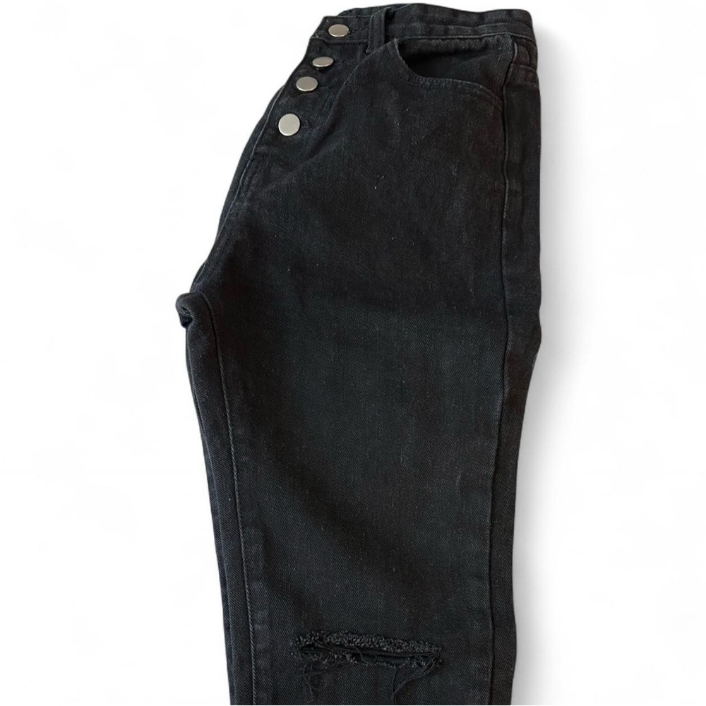 Princess Polly Black High Rise Jeans